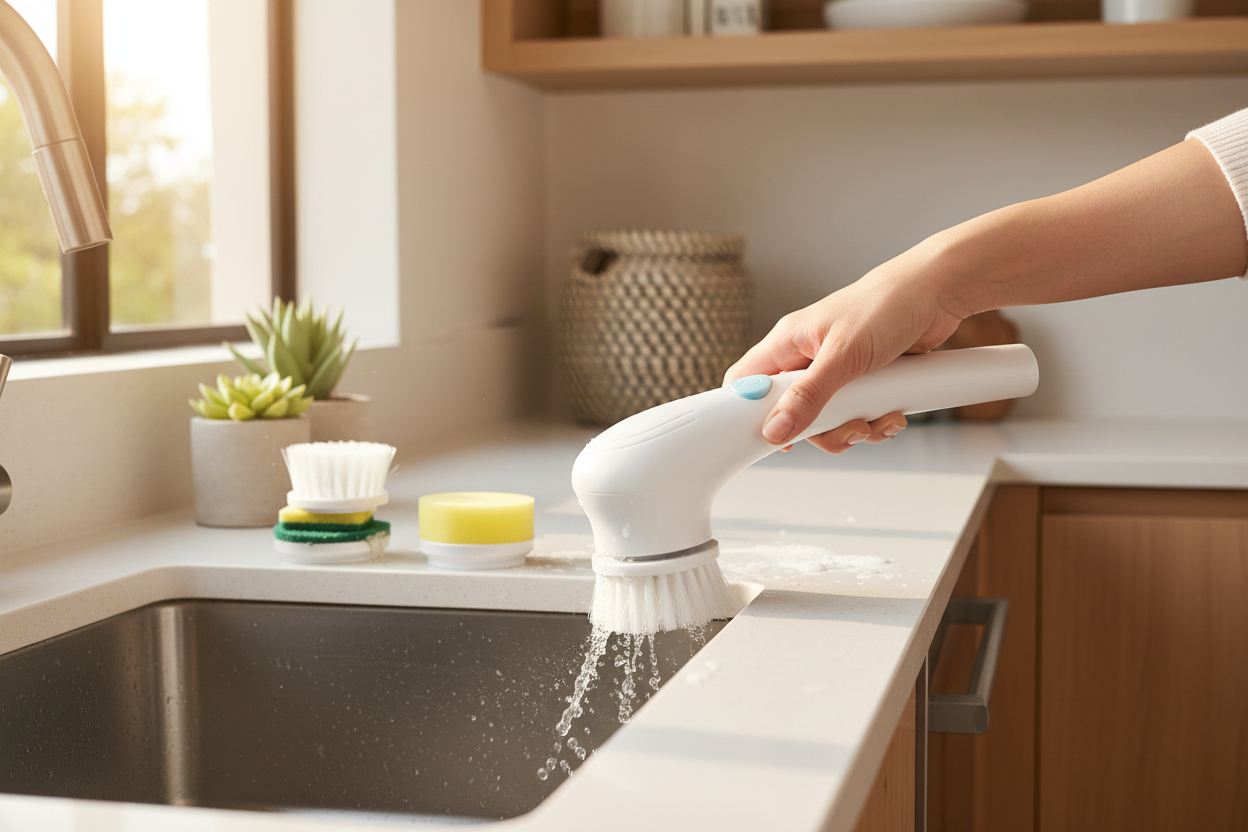 dailynest™ PowerBrush Elite – Lifestyle In-Use Shot