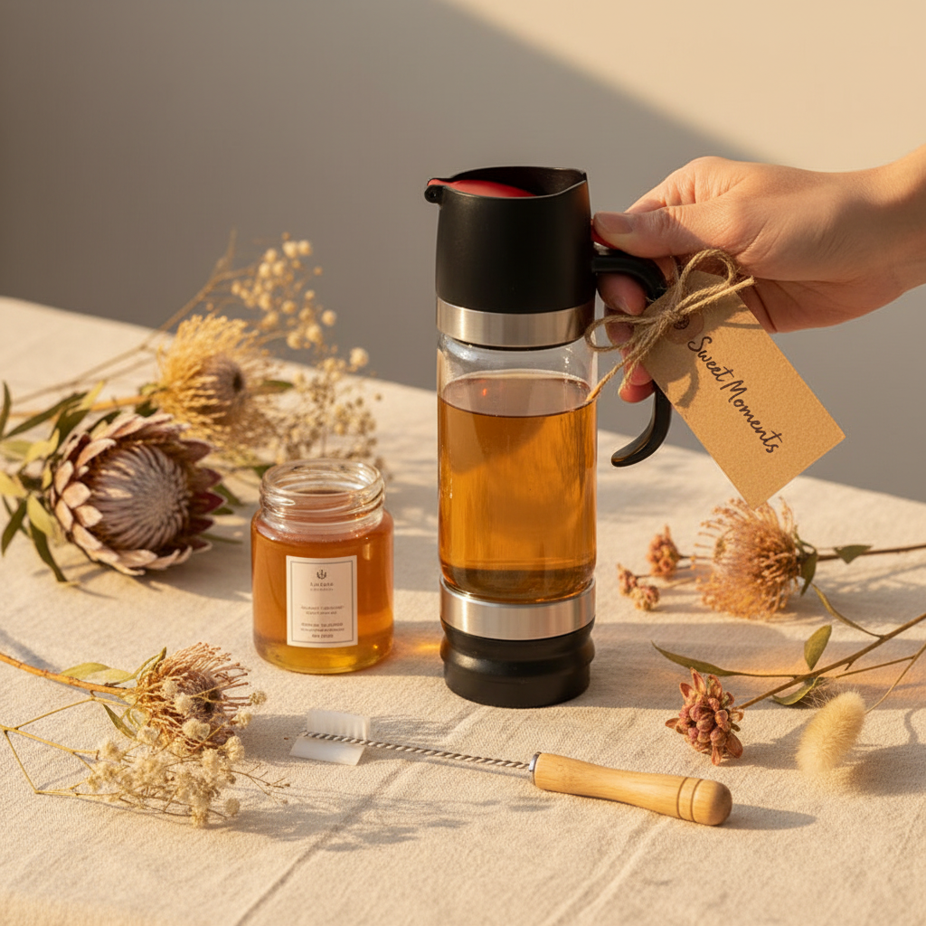 Dailynest Golden Flow – Premium gifting flat lay