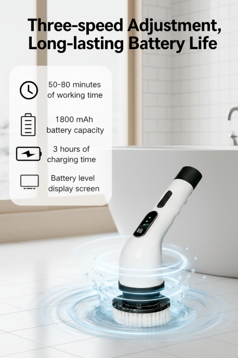 Three-Speed & Battery Life